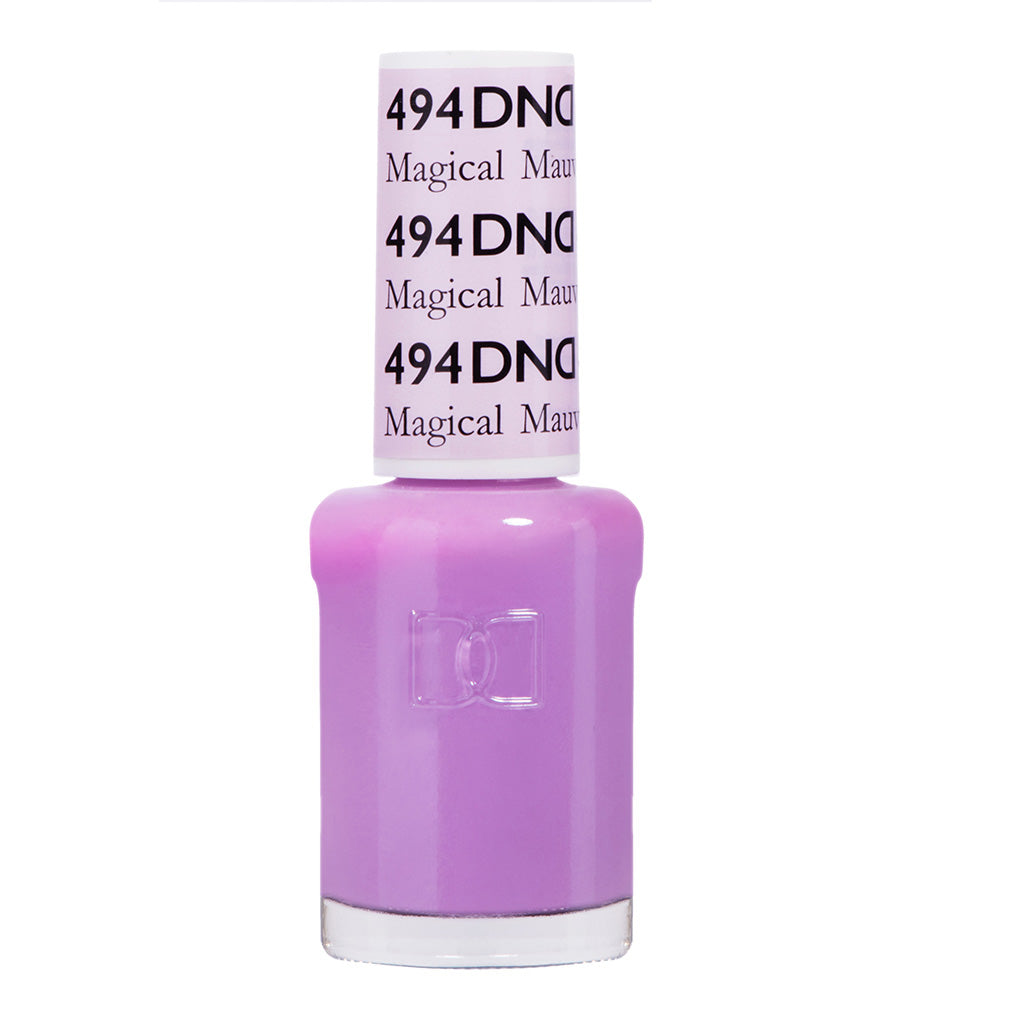 DND Nail Lacquer - 494 Purple Colors - Magical Mauve