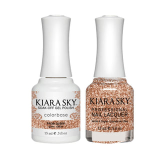 Kiara Sky 5026 PROM QUEEN - All-In-One Gel Polish & Matching Nail Lacquer Duo Set - 0.5oz