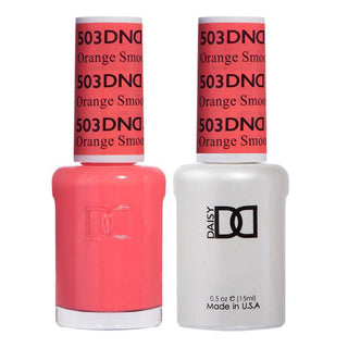 DND Gel Nail Polish Duo - 503 Orange Colors - Orange Smoothie by DND - Daisy Nail Designs sold by DTK Nail Supply