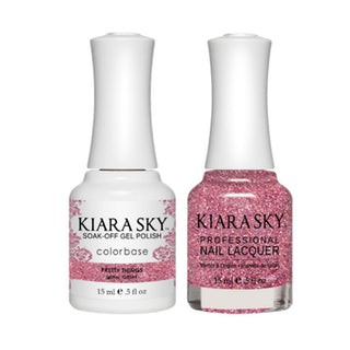 Kiara Sky 5044 PRETTY THINGS - All-In-One Gel Polish & Matching Nail Lacquer Duo Set - 0.5oz