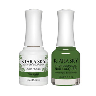 Kiara Sky 5078 PALM READER - All-In-One Gel Polish & Matching Nail Lacquer Duo Set - 0.5oz
