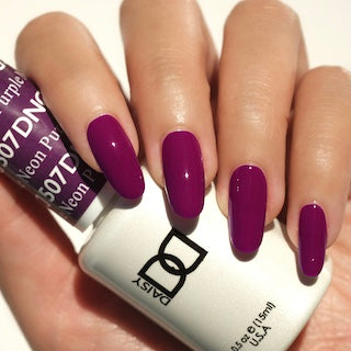 DND Nail Lacquer - 507 Purple Colors - Neon Purple