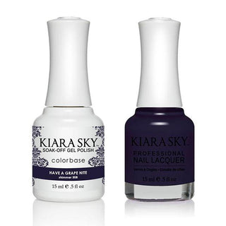 Kiara Sky 508 Have a grape nite - All-In-One Gel Polish & Lacquer Combo