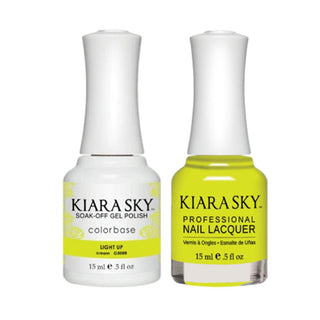 Kiara Sky 5088 LIGHT UP - All-In-One Gel Polish & Matching Nail Lacquer Duo Set - 0.5oz