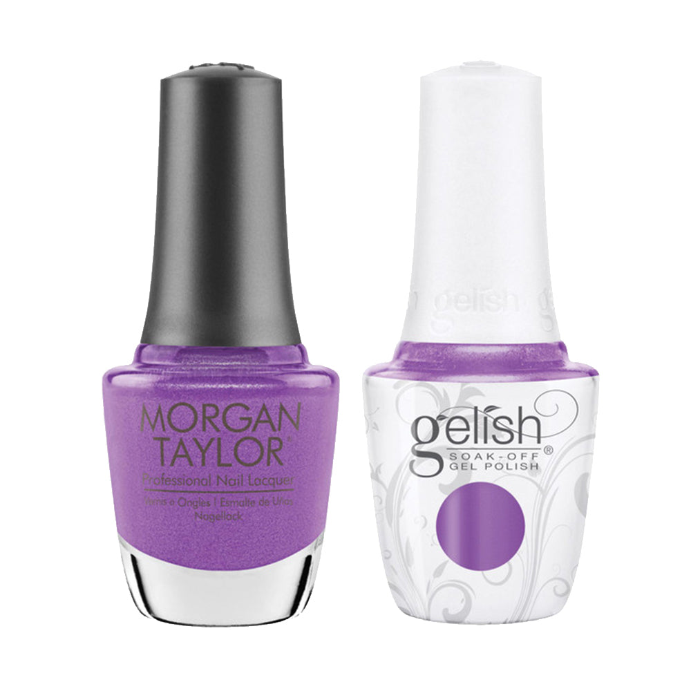 Gelish GE 514 - Before My Berry Eyes - Gelish & Morgan Taylor Combo 0.5 oz