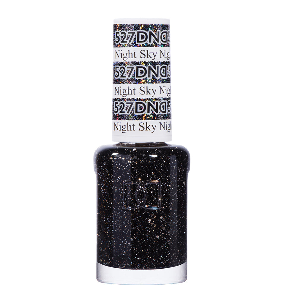 DND Nail Lacquer - 527 Glitter Colors - Night Sky