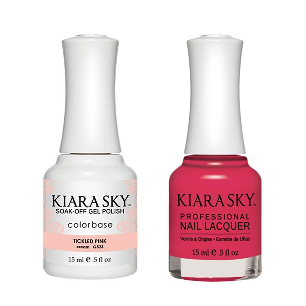 Kiara Sky 553 Fanciful Muse - Kiara Sky Gel Polish & Matching Nail Lacquer Duo Set - 0.5oz