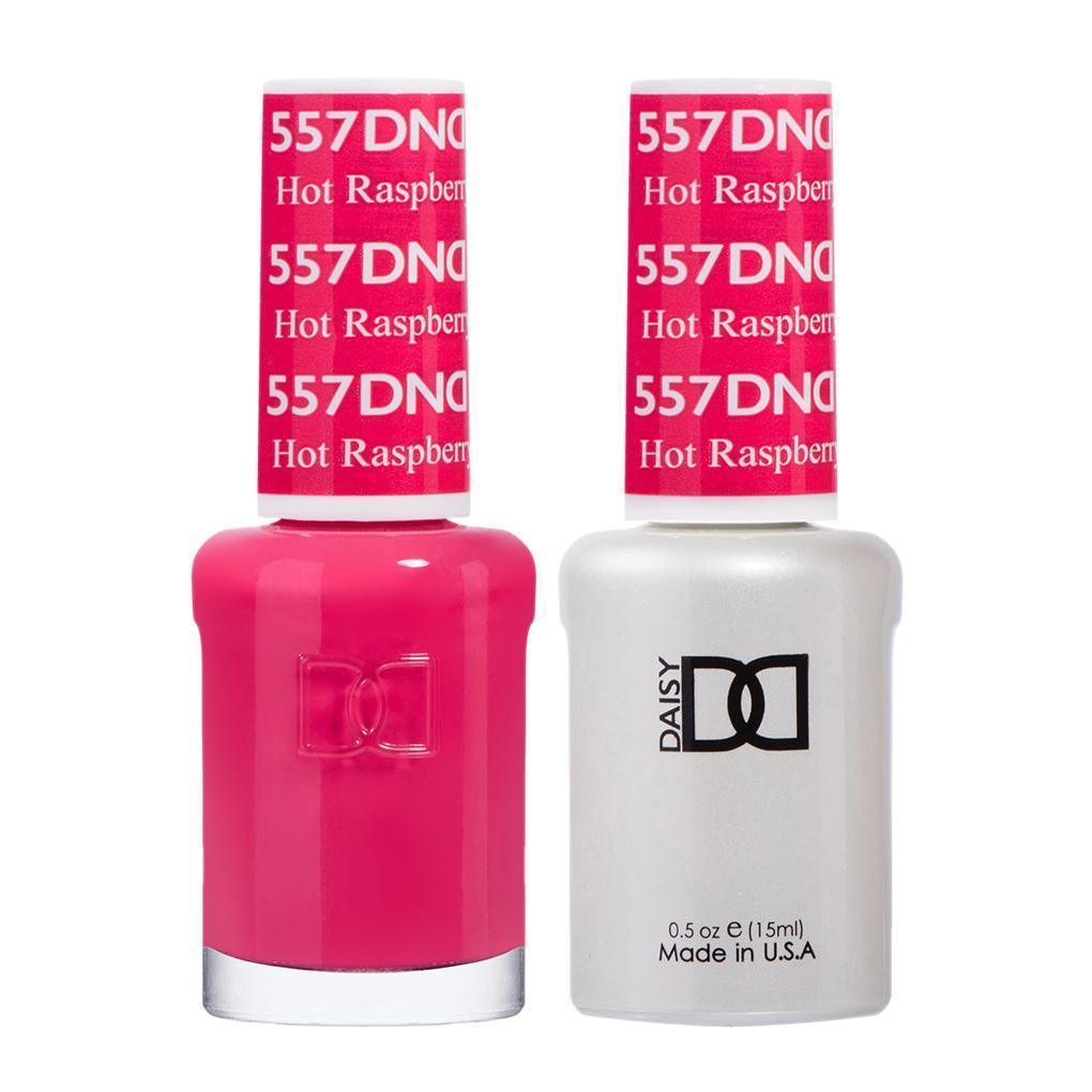 DND Gel Nail Polish Duo - 557 Pink Colors - Hot Raspberry by DND - Daisy Nail Designs sold by DTK Nail Supply