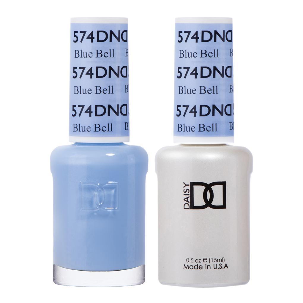 DND Gel Nail Polish Duo - 574 Blue Colors - Blue Bell by DND - Daisy Nail Designs sold by DTK Nail Supply