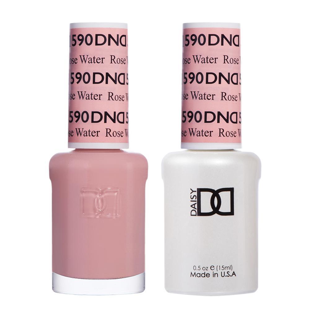 DND Gel Nail Polish Duo - 590 Neutral Colors - Rose Water by DND - Daisy Nail Designs sold by DTK Nail Supply