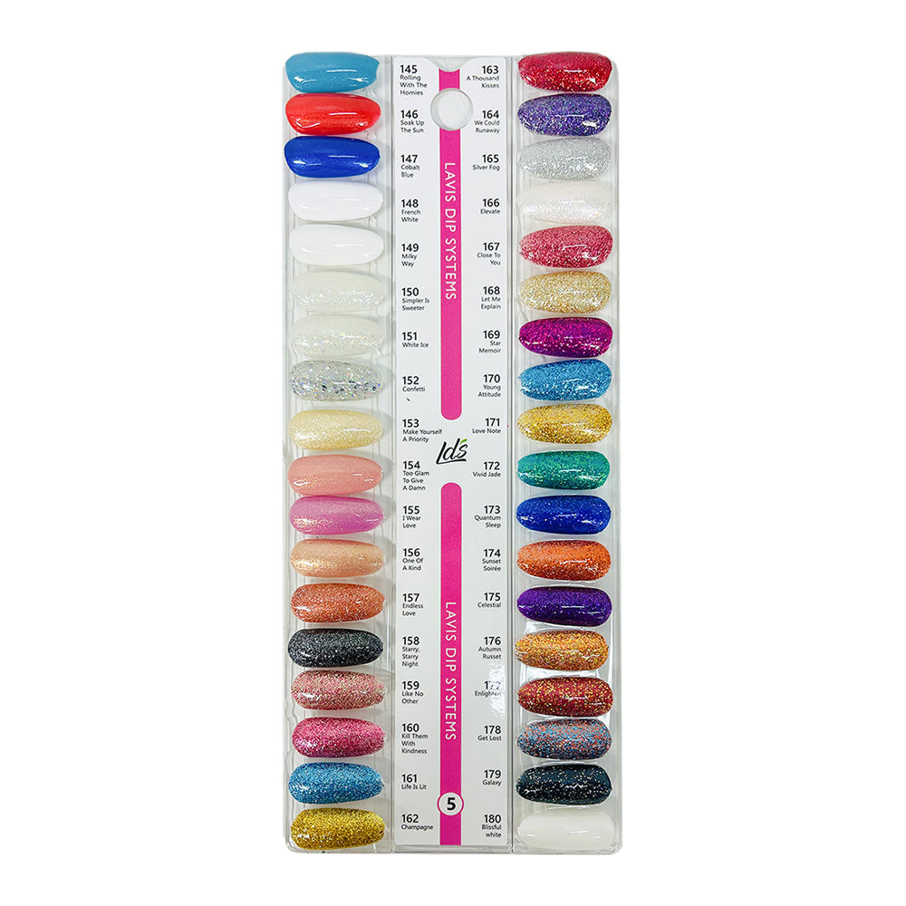 LDS Healthy Gel & Lacquer Part 5: 145-180 (36 Colors)