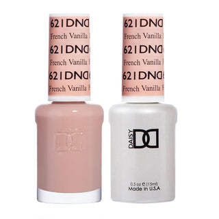 DND Gel Nail Polish Duo - 621 Beige Colors - French Vanilla by DND - Daisy Nail Designs sold by DTK Nail Supply