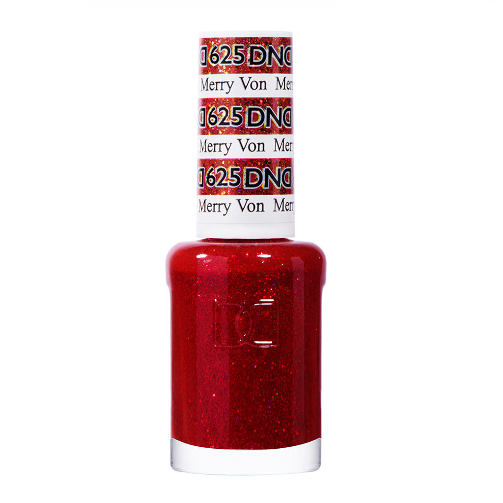 DND Nail Lacquer - 625 Red Colors - Merry Von