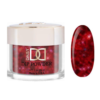 DND Acrylic & Powder Dip Nails 625 - Red Glitter Colors