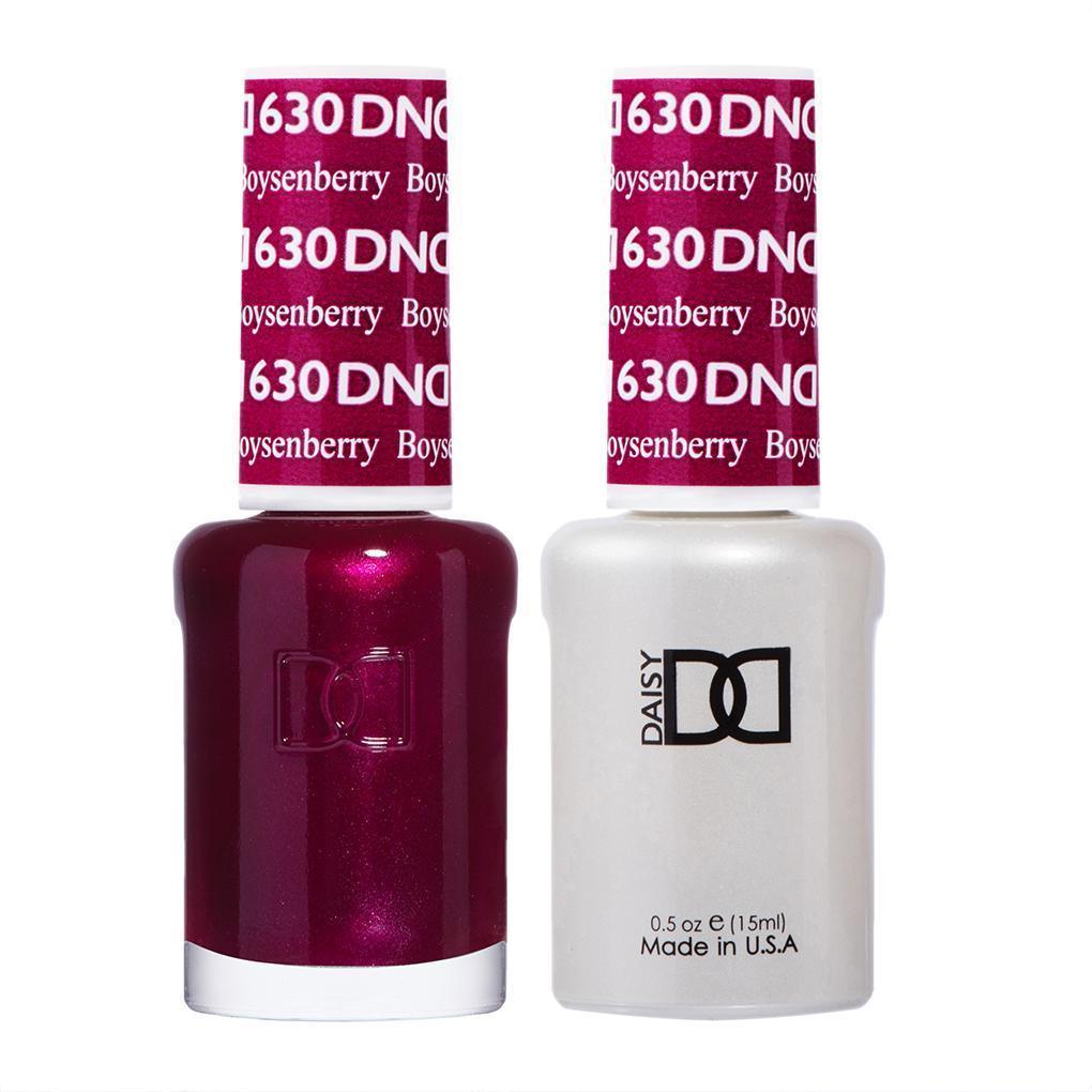 DND Gel Nail Polish Duo - 630 Purple Colors - Boysenberry