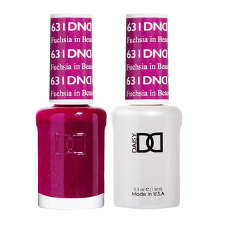 DND Gel Nail Polish Duo - 631 Purple Colors - Fuchsia in Beauty by DND - Daisy Nail Designs sold by DTK Nail Supply