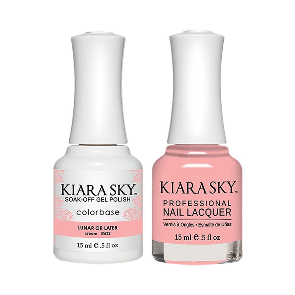 Kiara Sky 632 Lunar Or Later - Kiara Sky Gel Polish & Matching Nail Lacquer Duo Set - 0.5oz