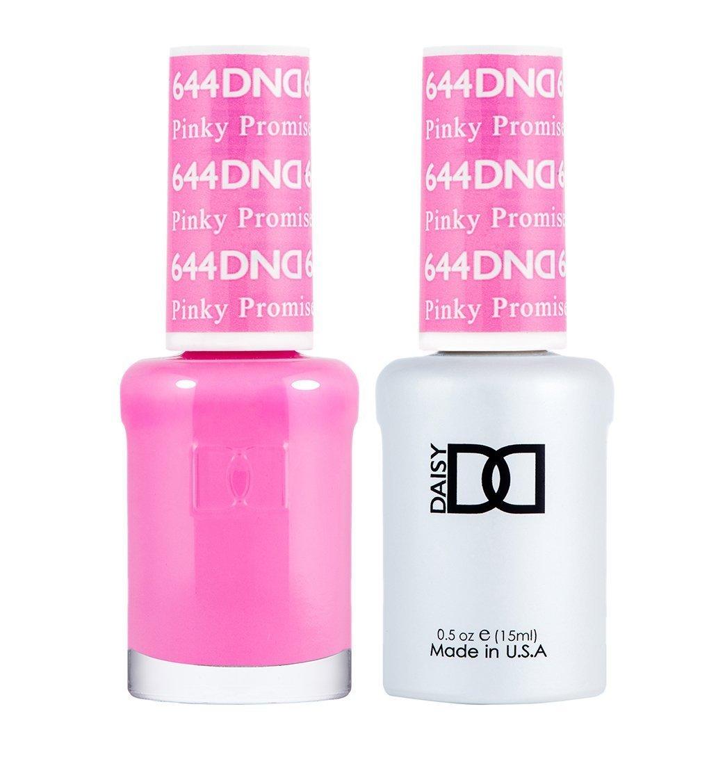 DND Gel Nail Polish Duo - 644 Pink Colors - Pinky Promise by DND - Daisy Nail Designs sold by DTK Nail Supply