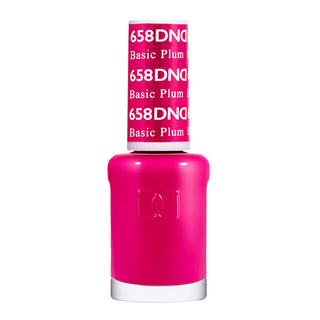 DND Nail Lacquer - 658 Pink Colors - Basic Plum