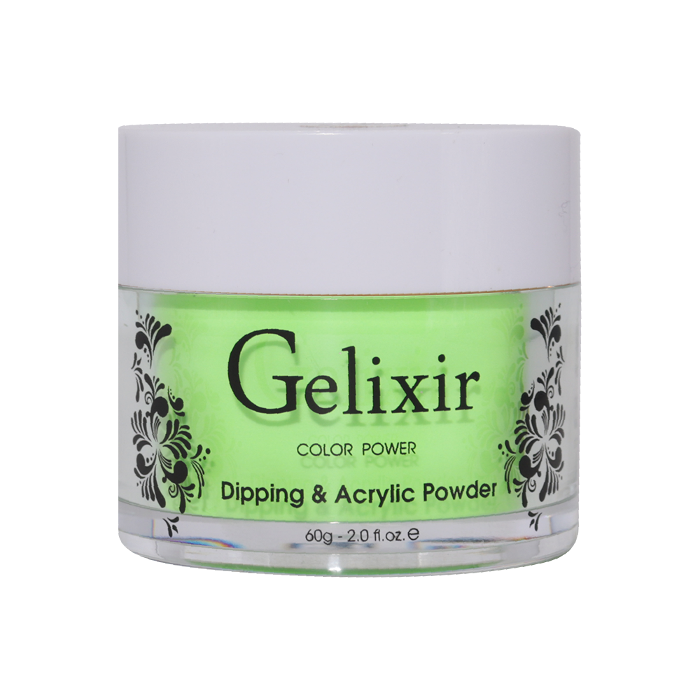 Gelixir Acrylic & Powder Dip Nails 066 Lime - Green Neon Colors
