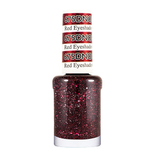 DND Nail Lacquer - 675 Red Colors - Red Eyeshadow