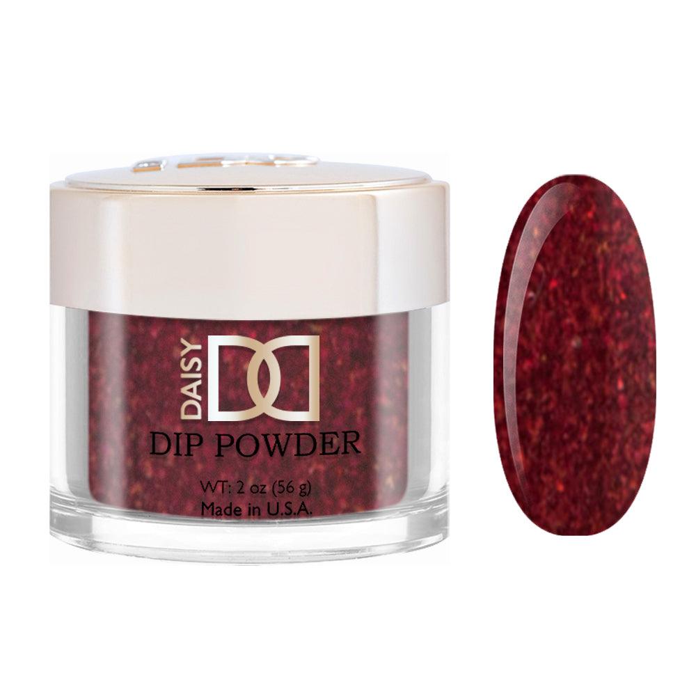 DND Acrylic & Powder Dip Nails 678 - Glitter Red Colors