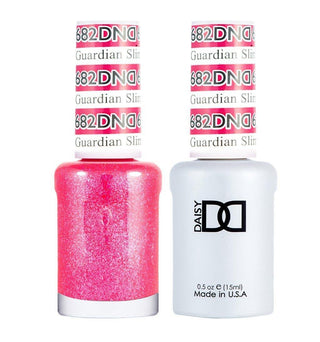 DND Gel Nail Polish Duo - 682 Pink Colors - Guardian Slimmer by DND - Daisy Nail Designs sold by DTK Nail Supply