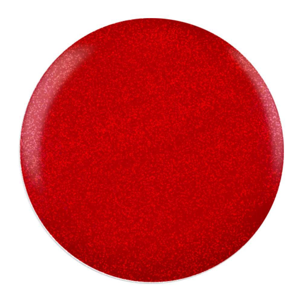 DND Acrylic & Powder Dip Nails 690 - Red Metallic Colors
