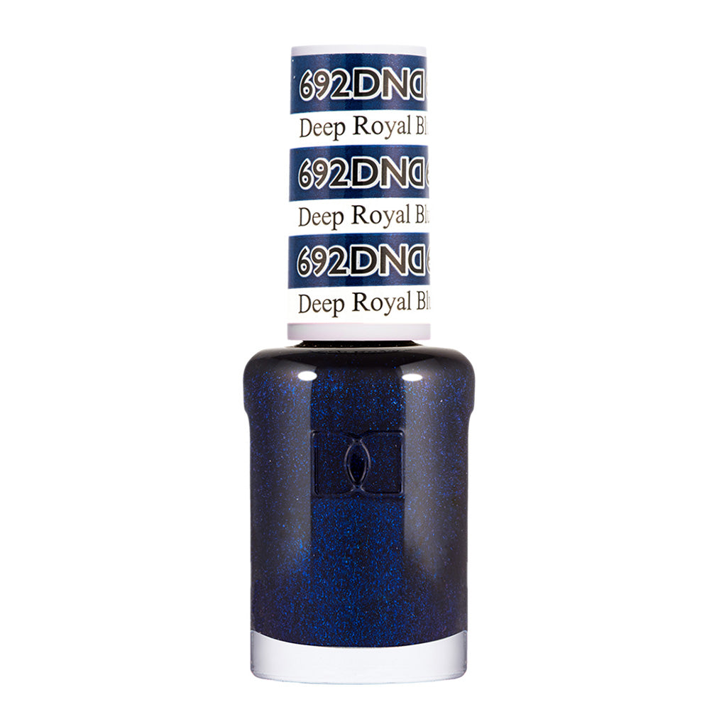 DND Nail Lacquer - 692 Blue Colors - Deep Royal Blue