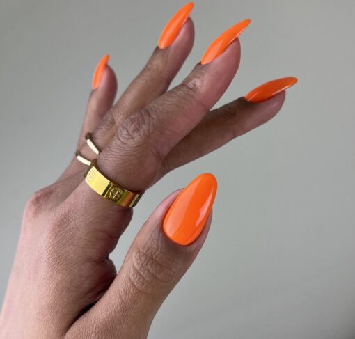 DND Nail Lacquer - 713 Orange Colors - Orange Sherbet