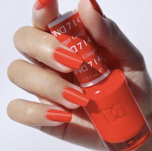 DND Nail Lacquer - 714 Orange Colors - Ginger