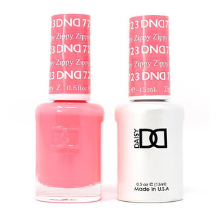 DND Gel Nail Polish Duo - 723 Pink Colors - Zippy by DND - Daisy Nail Designs sold by DTK Nail Supply