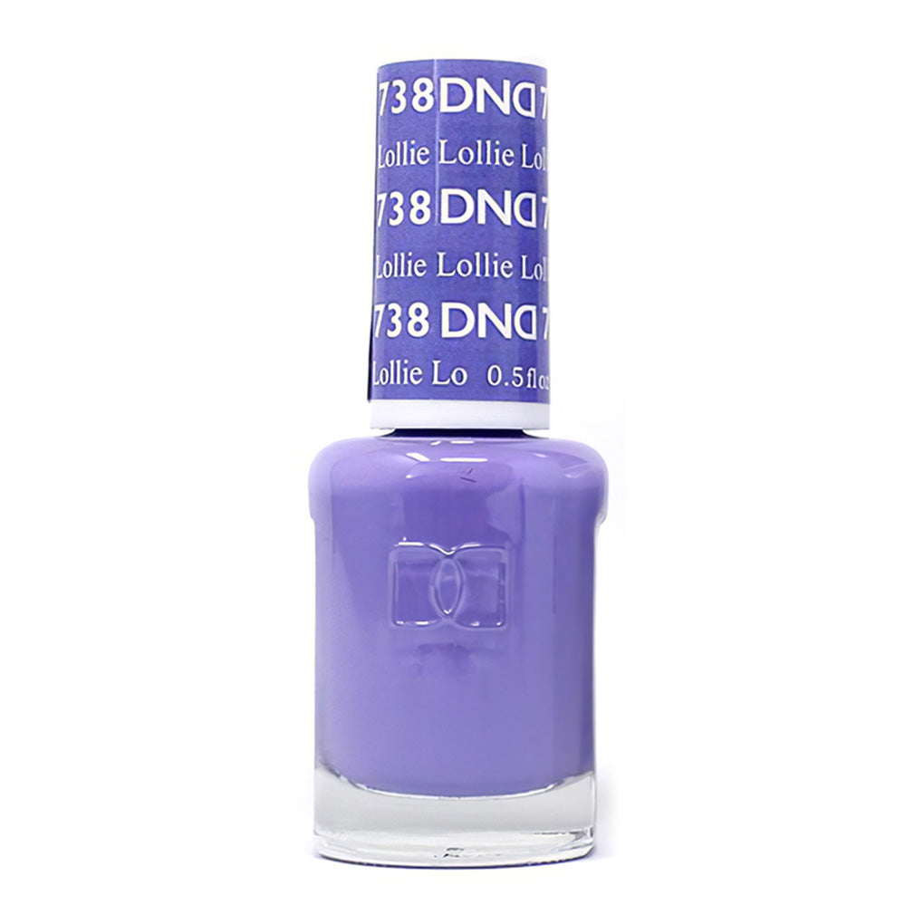 DND Nail Lacquer - 738 Purple Colors - Lollie