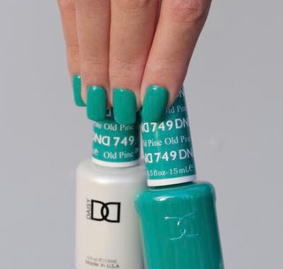 DND Nail Lacquer - 749 Green Colors - Old Pine