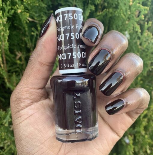 DND Nail Lacquer - 750 Brown Colors - Fudgsicle