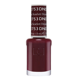 DND Nail Lacquer - 753 Red Colors - Scarlett Dreams