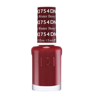 DND Nail Lacquer - 754 Red Colors - Winter Berry
