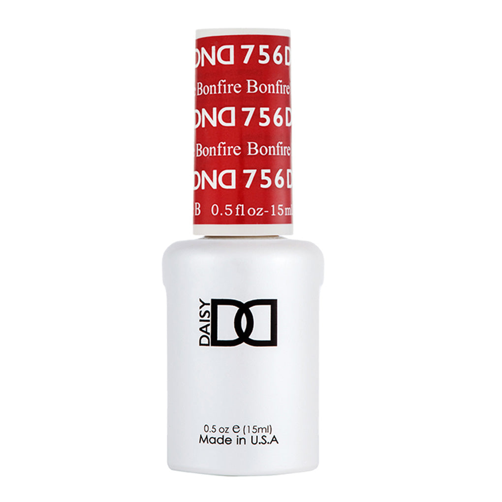 DND Gel Polish - 756 Red Colors - Bonfire