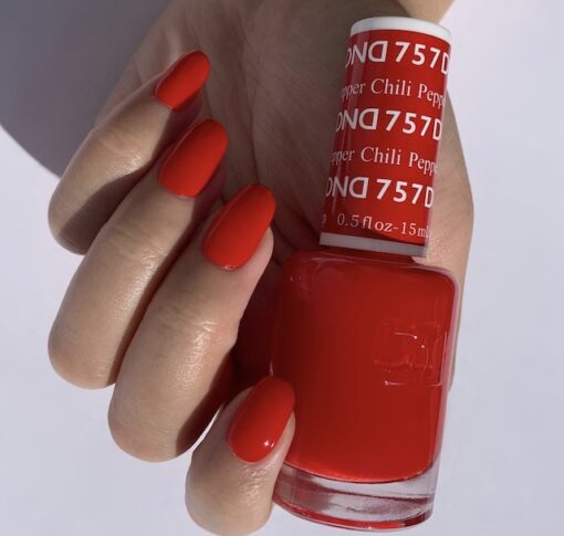 DND Nail Lacquer - 757 Red Colors - Chilli Pepper