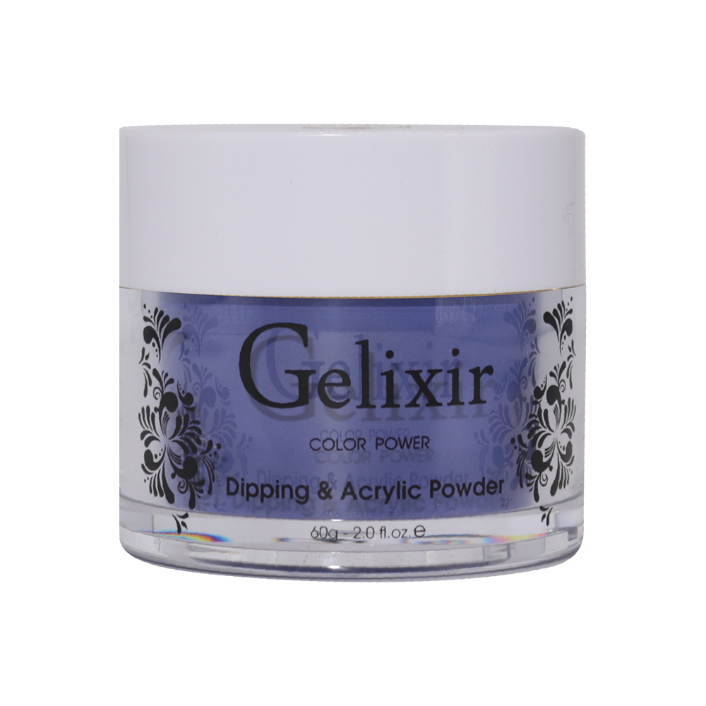 Gelixir Acrylic & Powder Dip Nails 075 Deep Sea - Purple Colors