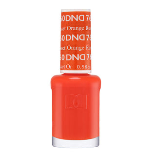 DND Nail Lacquer - 760 Orange Colors - Russet Orange