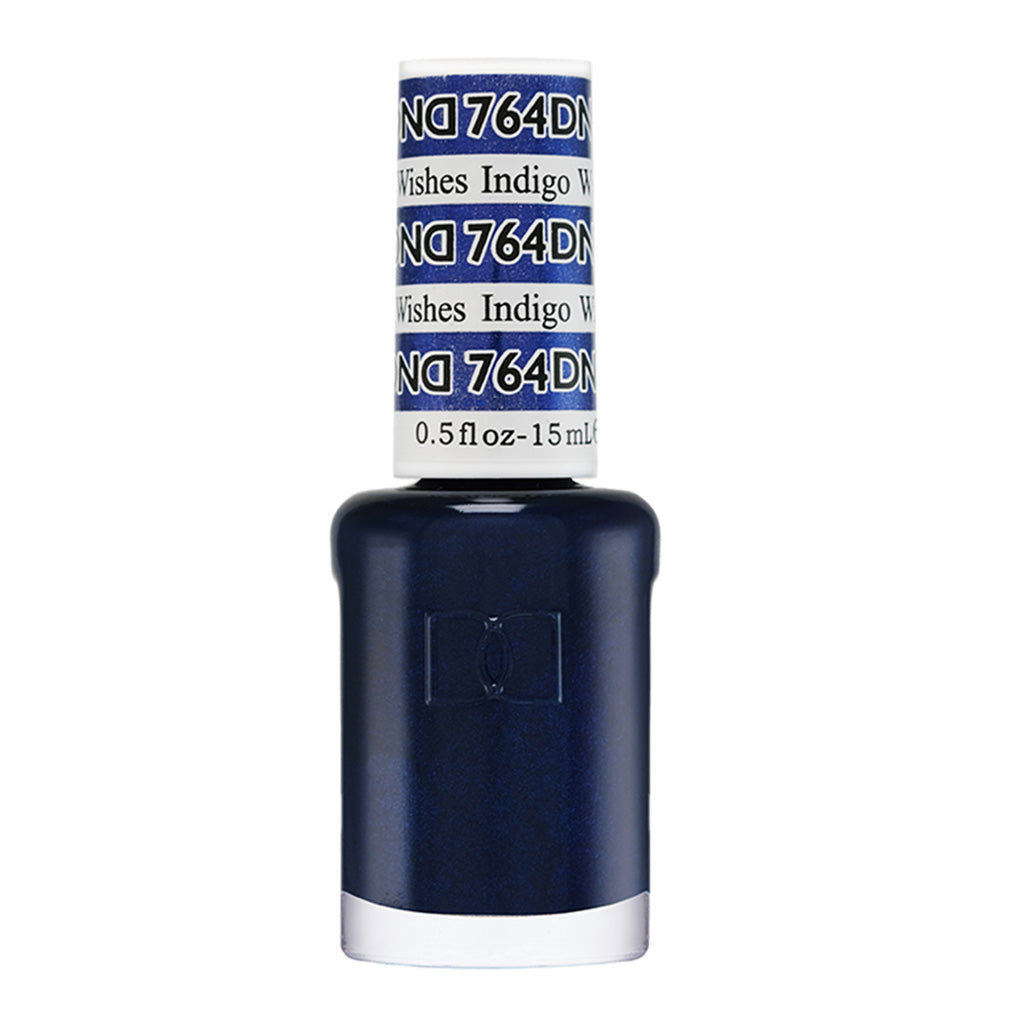 DND Nail Lacquer - 764 Blue Colors - Indigo Wishes