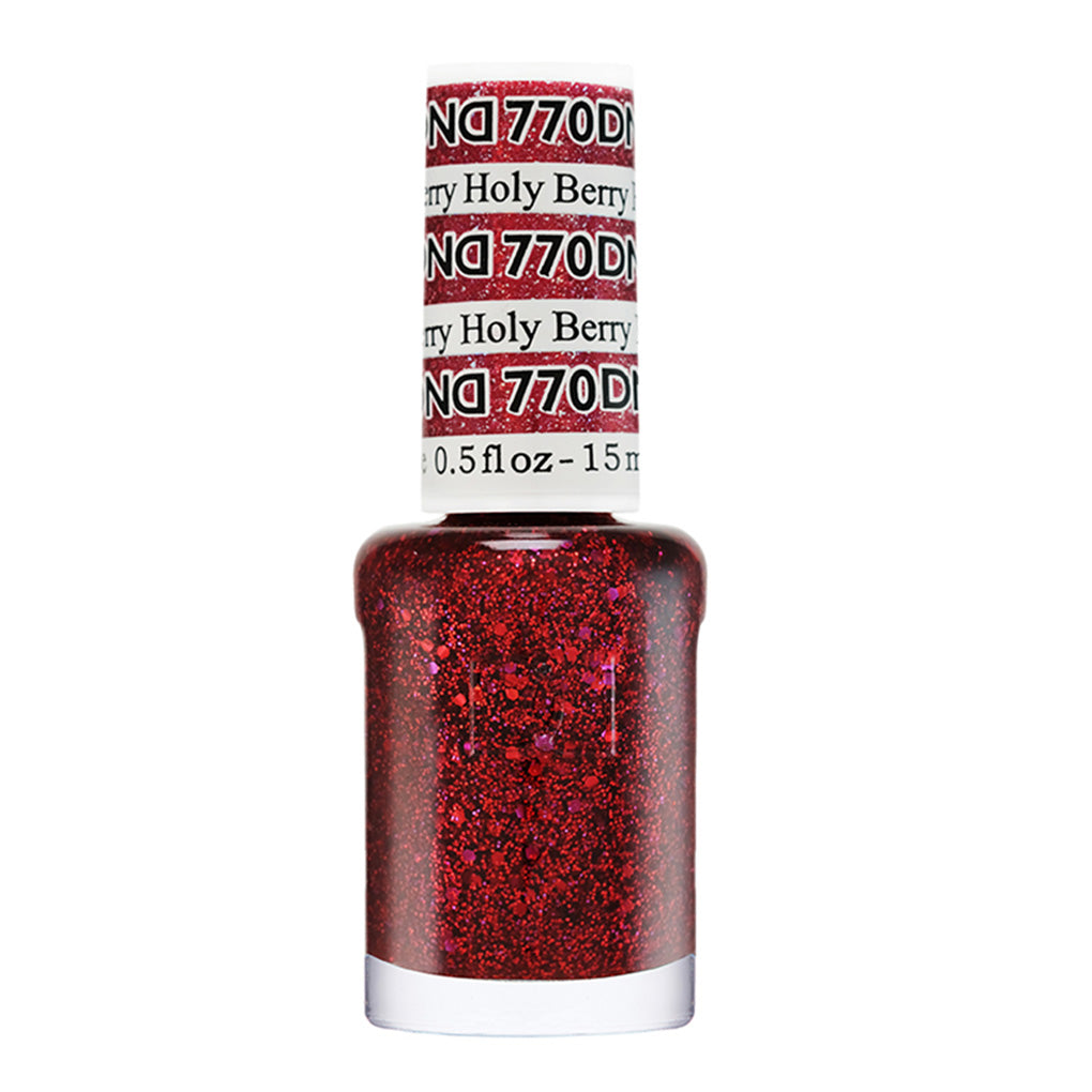 DND Nail Lacquer - 770 Red Colors - Holy Berry