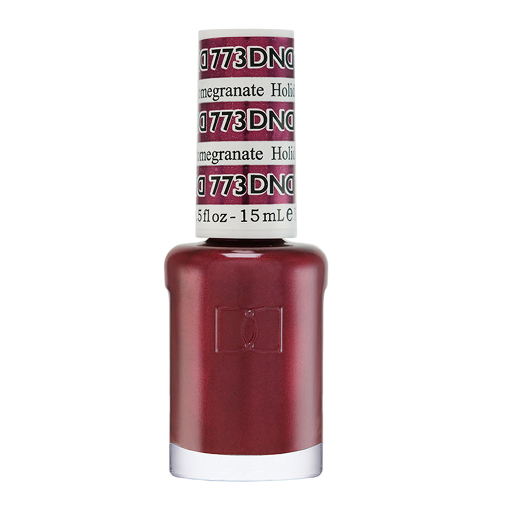 DND Nail Lacquer - 773 Red Colors - Holiday Pomegranate