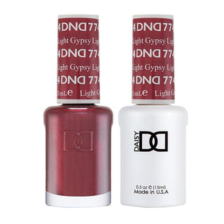 DND Gel Nail Polish Duo - 774 Red Colors - Gypsy Light by DND - Daisy Nail Designs sold by DTK Nail Supply