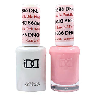 DND Gel Nail Polish Duo - 8686 Pink Buble