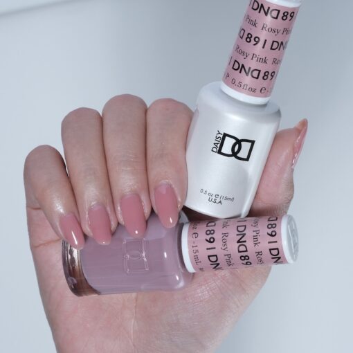 DND Gel Polish - 891 Rosy Pink