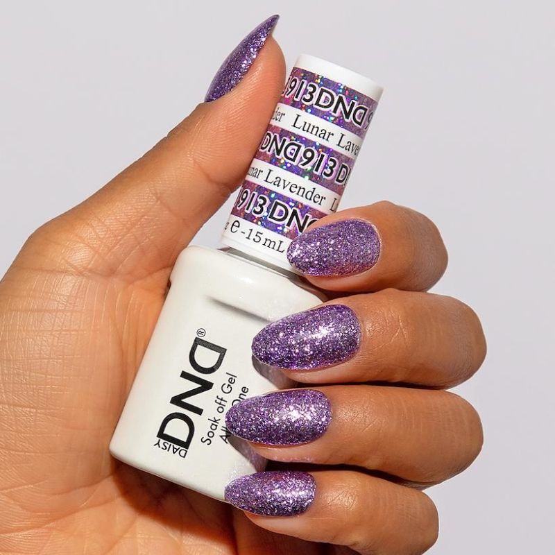 DND Gel Nail Polish Duo - 913 Lunar Lavender