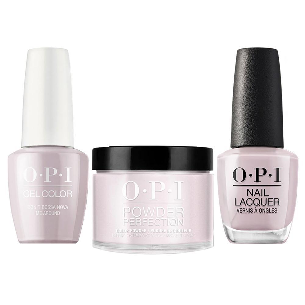 OPI 3 in 1 - A60 Don't Bossa Nova Me Around - Dip, Gel & Lacquer Matching