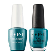 OPI Gel Nail Polish Duo Green Colors - A64 AmazON...AmazOFF